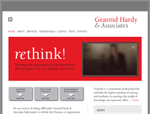 Tablet Screenshot of gearoidhardy.com